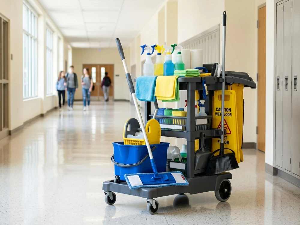 AdobeStock_661429270 corridoio-scolastico-con-carrello-nero